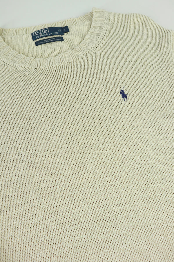 Ralph Lauren trui met ronde hals - L