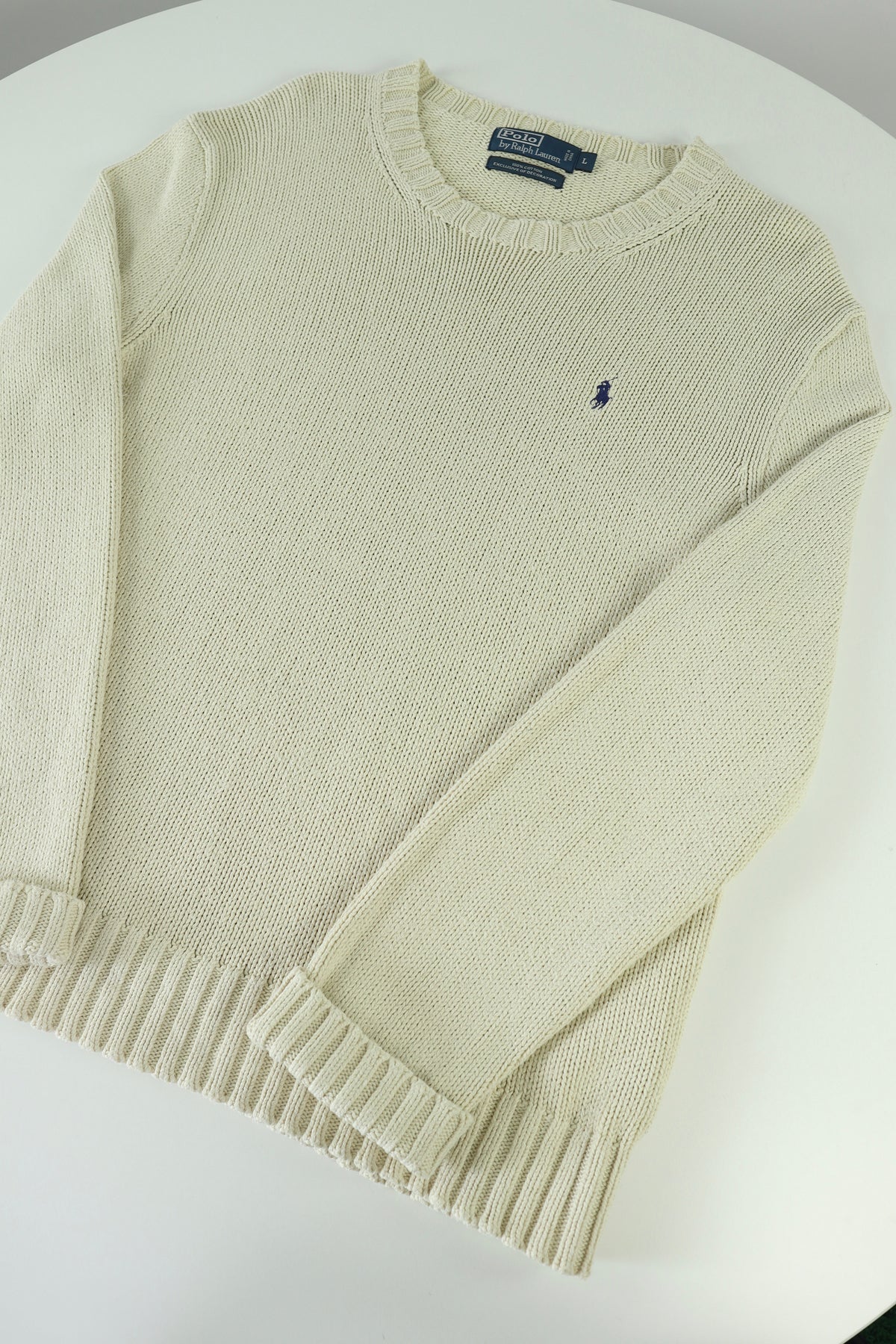 Ralph Lauren trui met ronde hals - L
