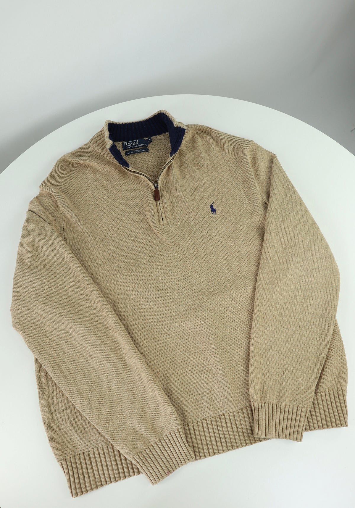 Ralph Lauren trui met kwart rits - XL