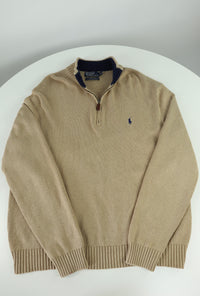 Ralph Lauren trui met kwart rits - XL