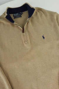 Ralph Lauren trui met kwart rits - XL