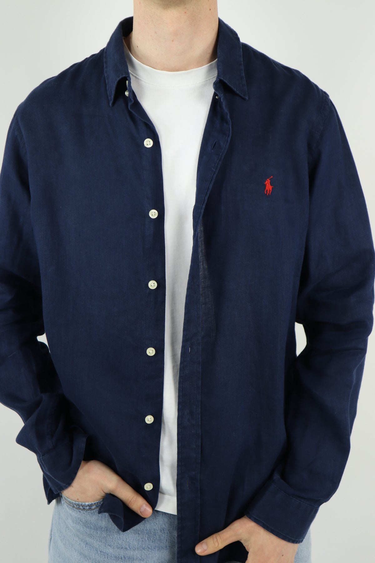 Ralph Lauren overhemd linnen - L