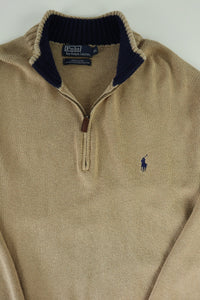 Ralph Lauren trui met kwart rits - XL