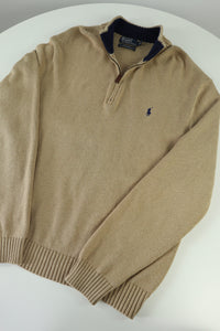 Ralph Lauren trui met kwart rits - XL