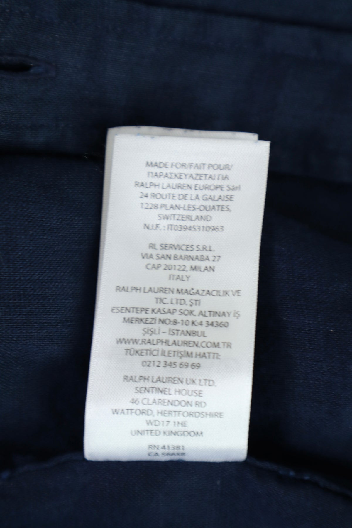 Ralph Lauren overhemd linnen - L