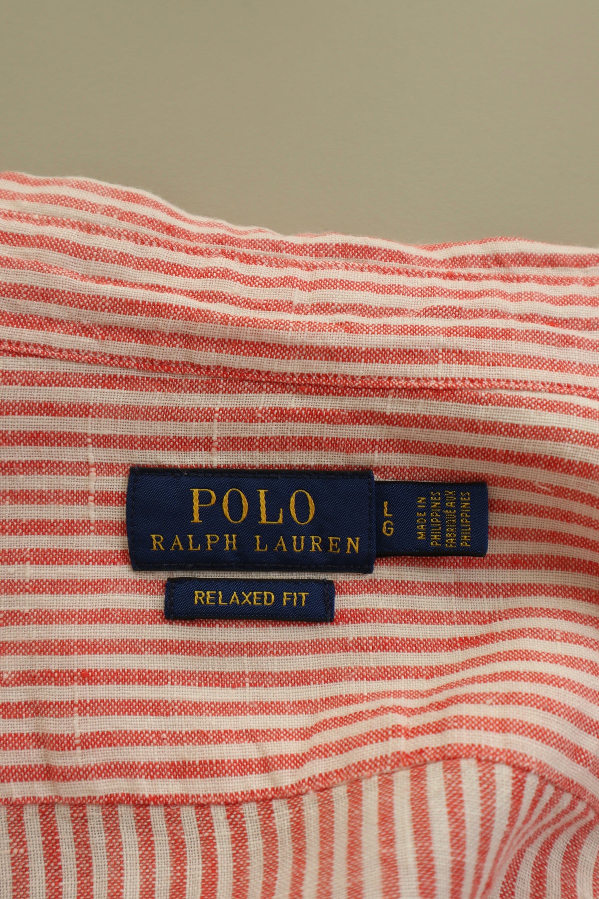 Ralph Lauren linnen overhemd - L