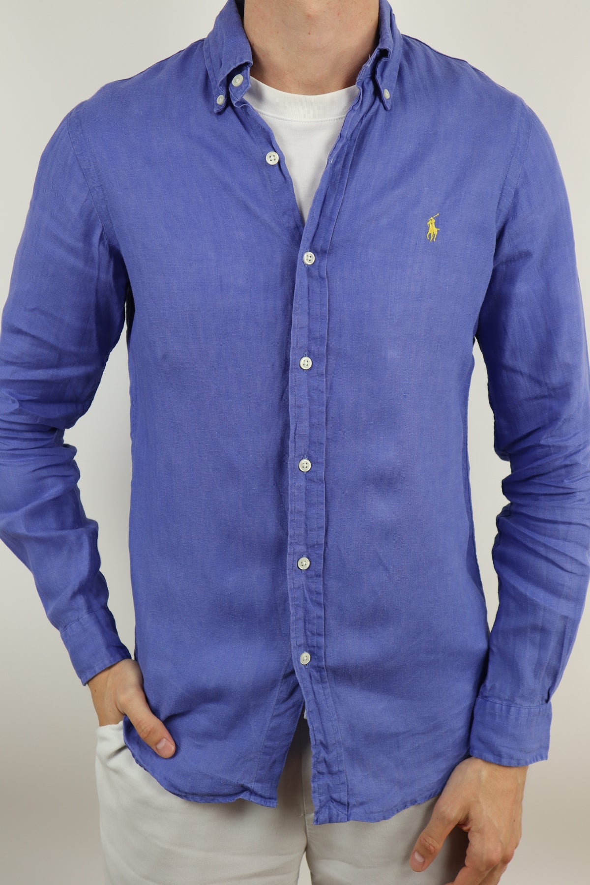Ralph Lauren linnen overhemd - S