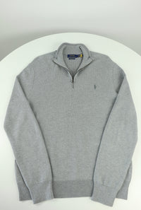 Ralph Lauren trui met kwart rits - M