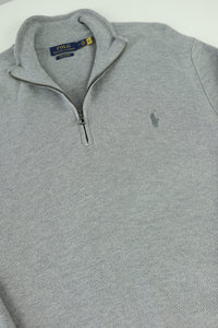 Ralph Lauren trui met kwart rits - M