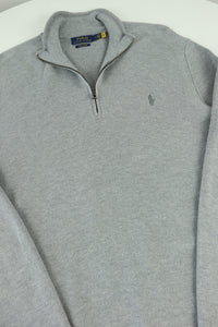 Ralph Lauren trui met kwart rits - M