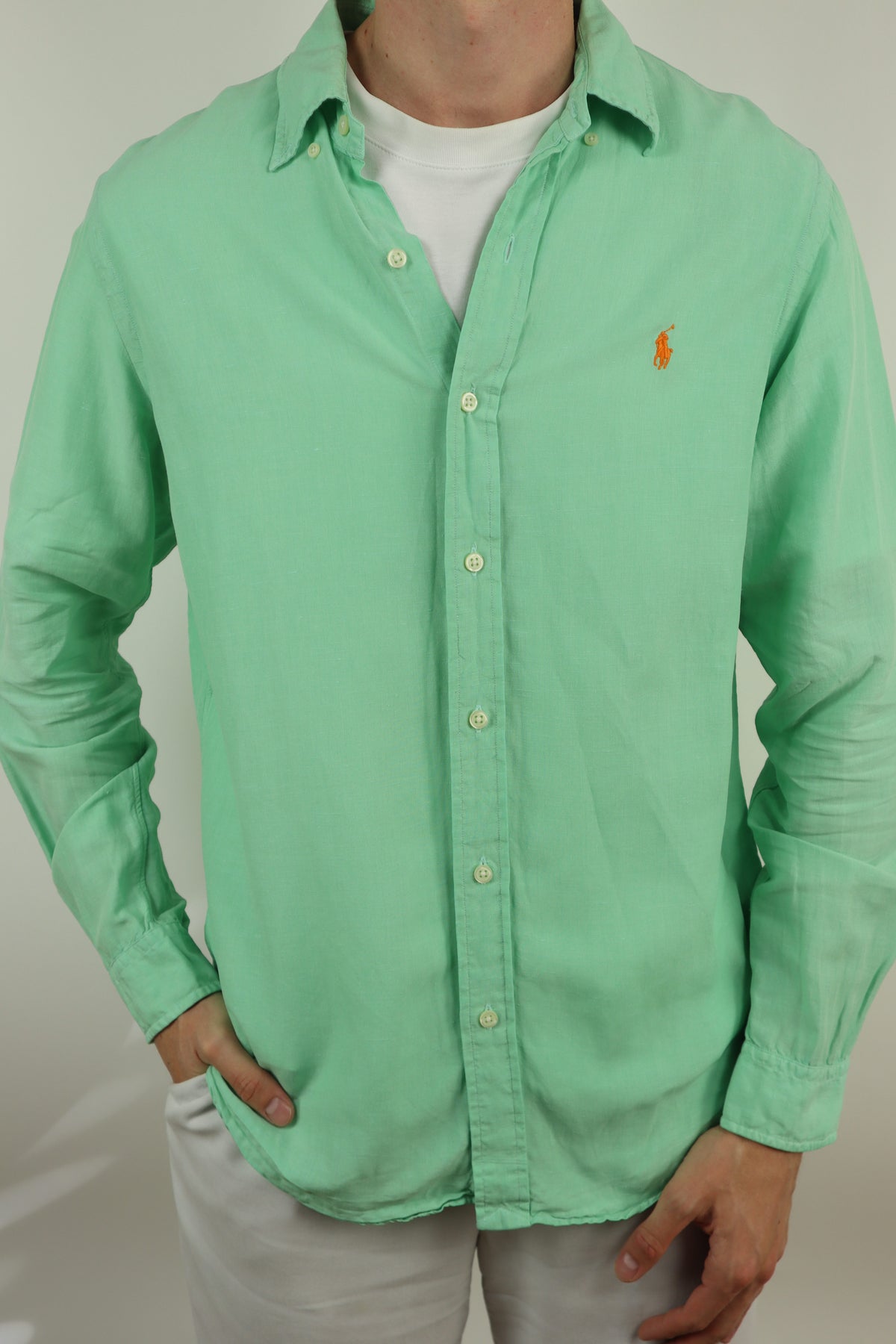 Ralph Lauren linnen overhemd - M