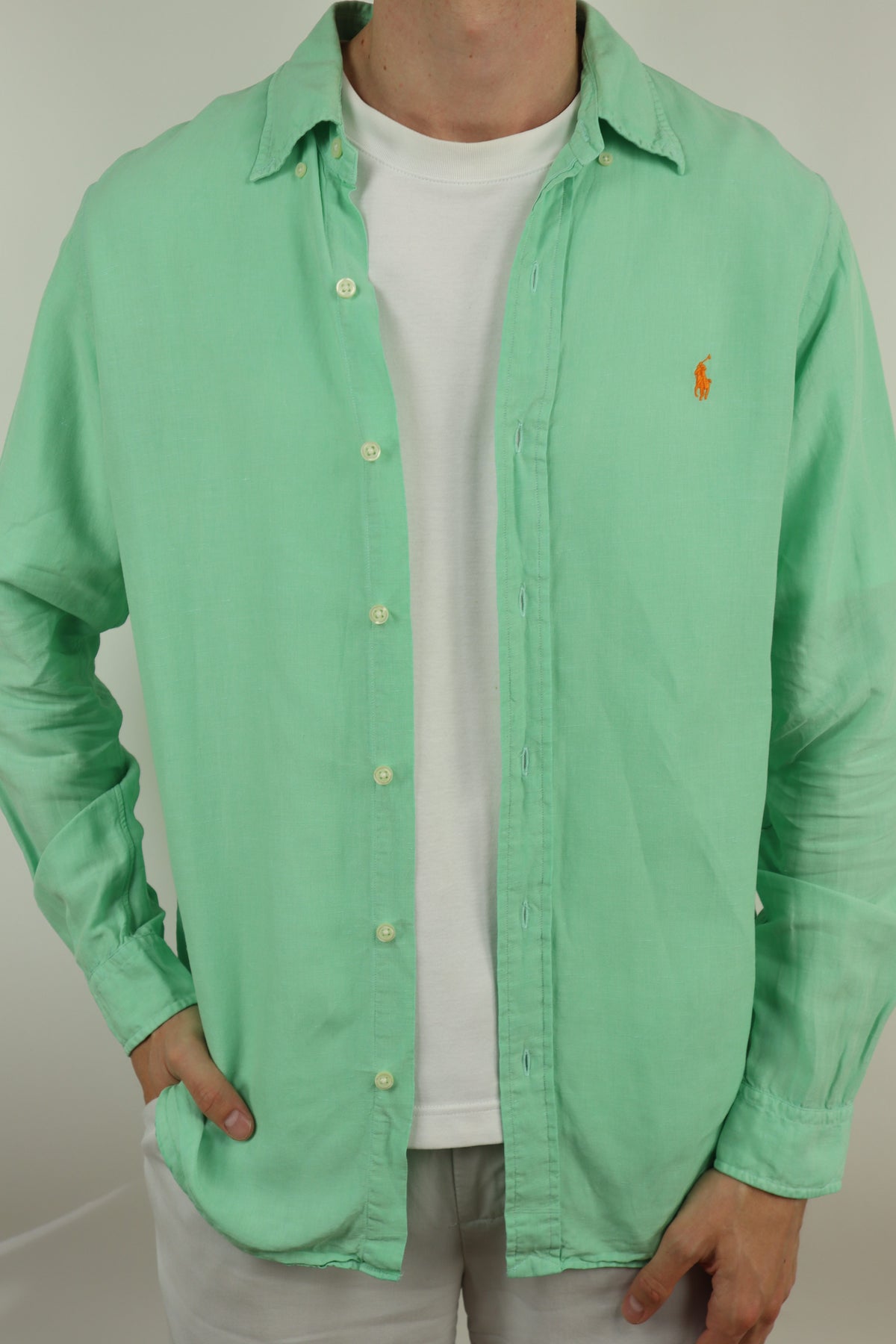 Ralph Lauren linnen overhemd - M