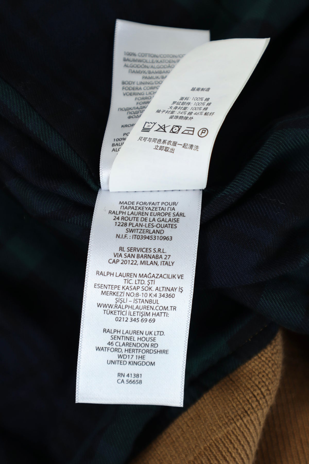 Ralph Lauren corduroy jas - XXL