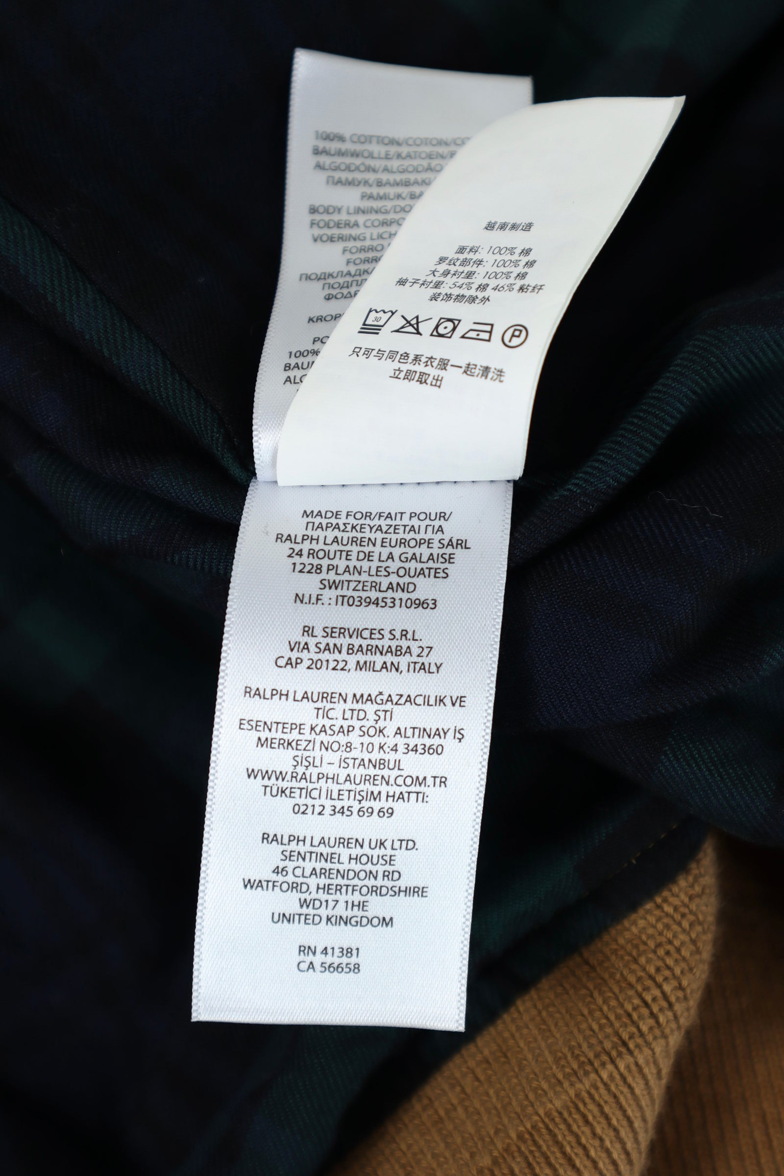 Ralph Lauren corduroy jas - XXL