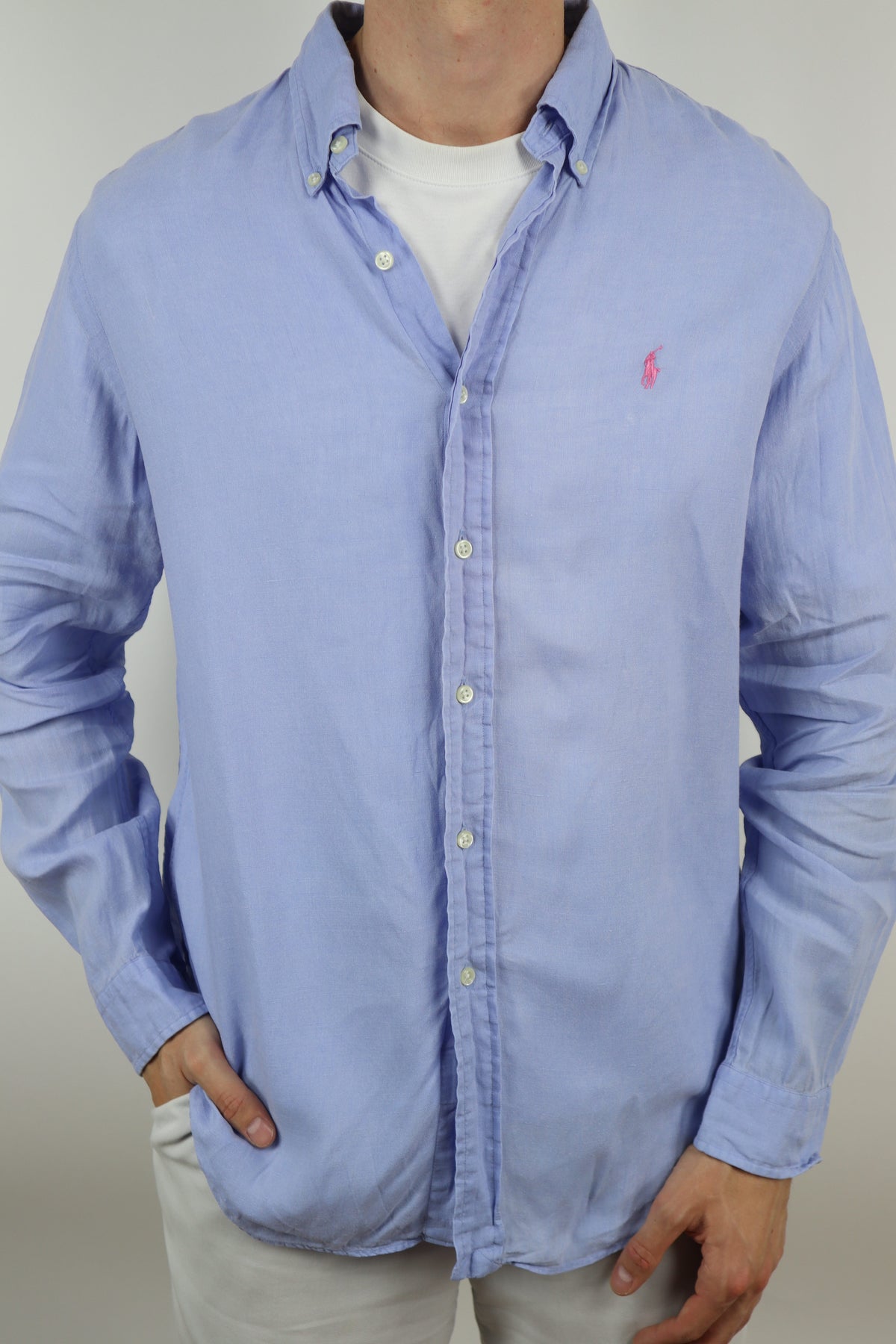 Ralph Lauren linnen overhemd - L