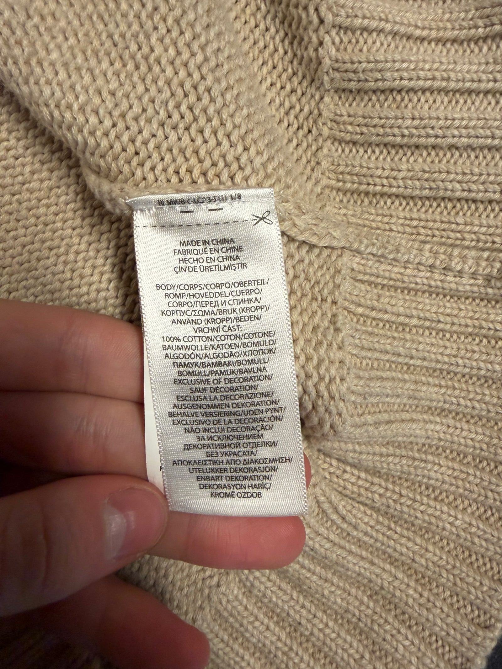 Ralph Lauren trui met ronde hals - XL