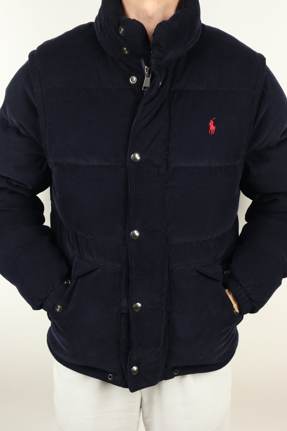 Ralph Lauren corduroy winterjas/bodywarmer - S
