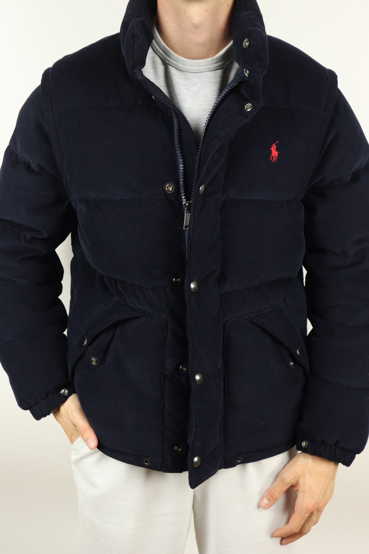Ralph Lauren corduroy winterjas/bodywarmer - S