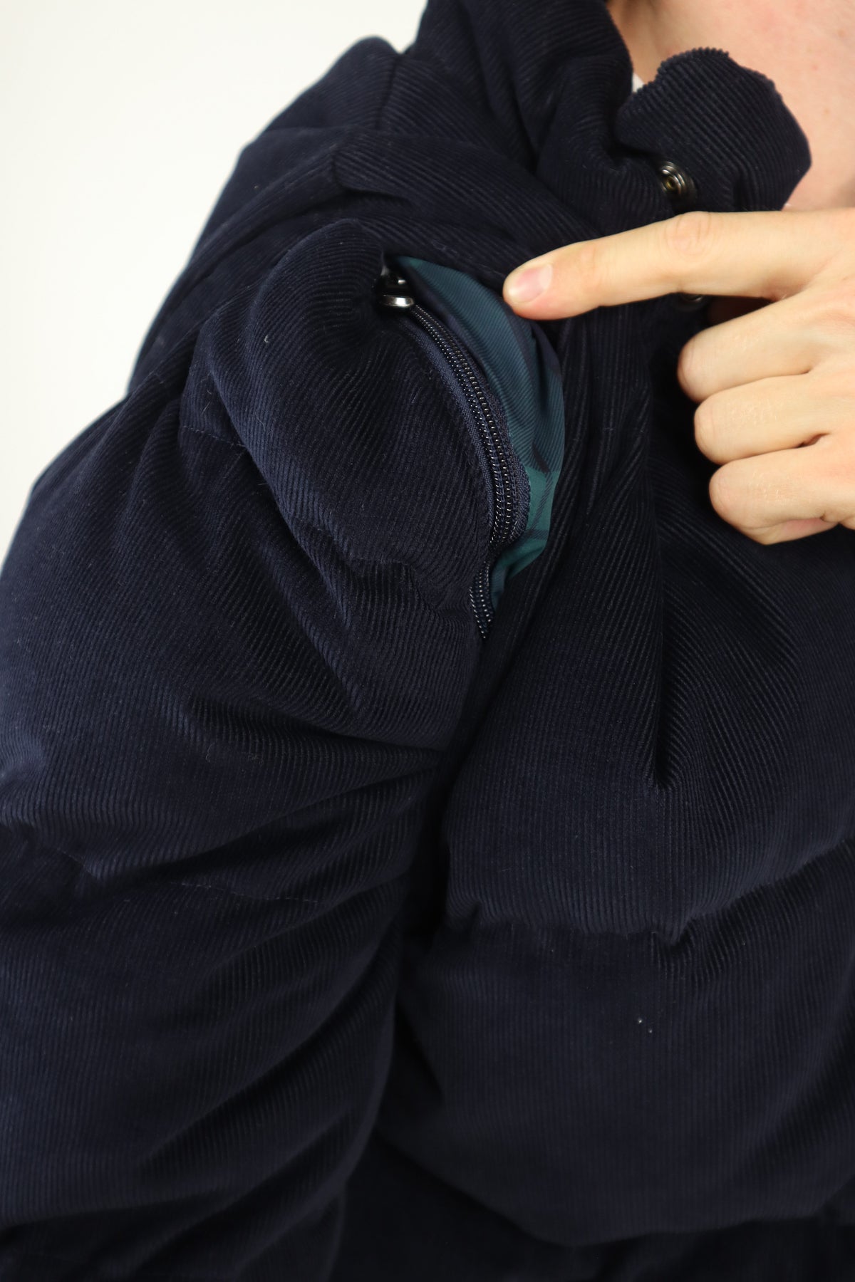 Ralph Lauren corduroy winterjas/bodywarmer - S