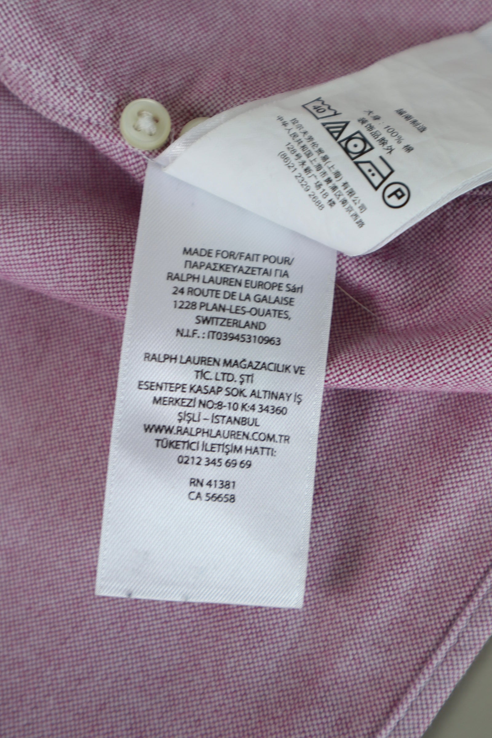 Ralph Lauren overhemd - M