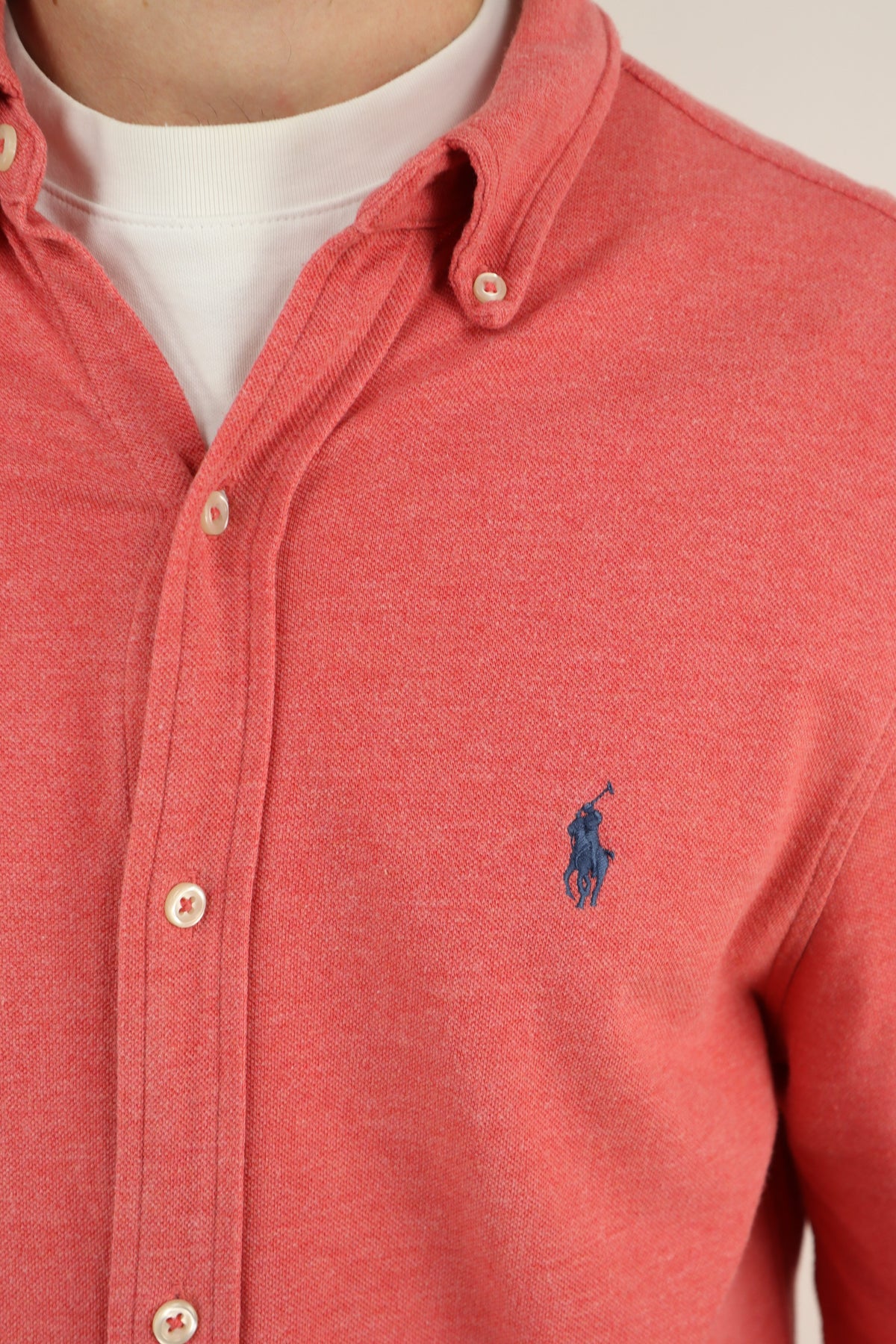 Ralph Lauren overhemd featherweight mesh - L