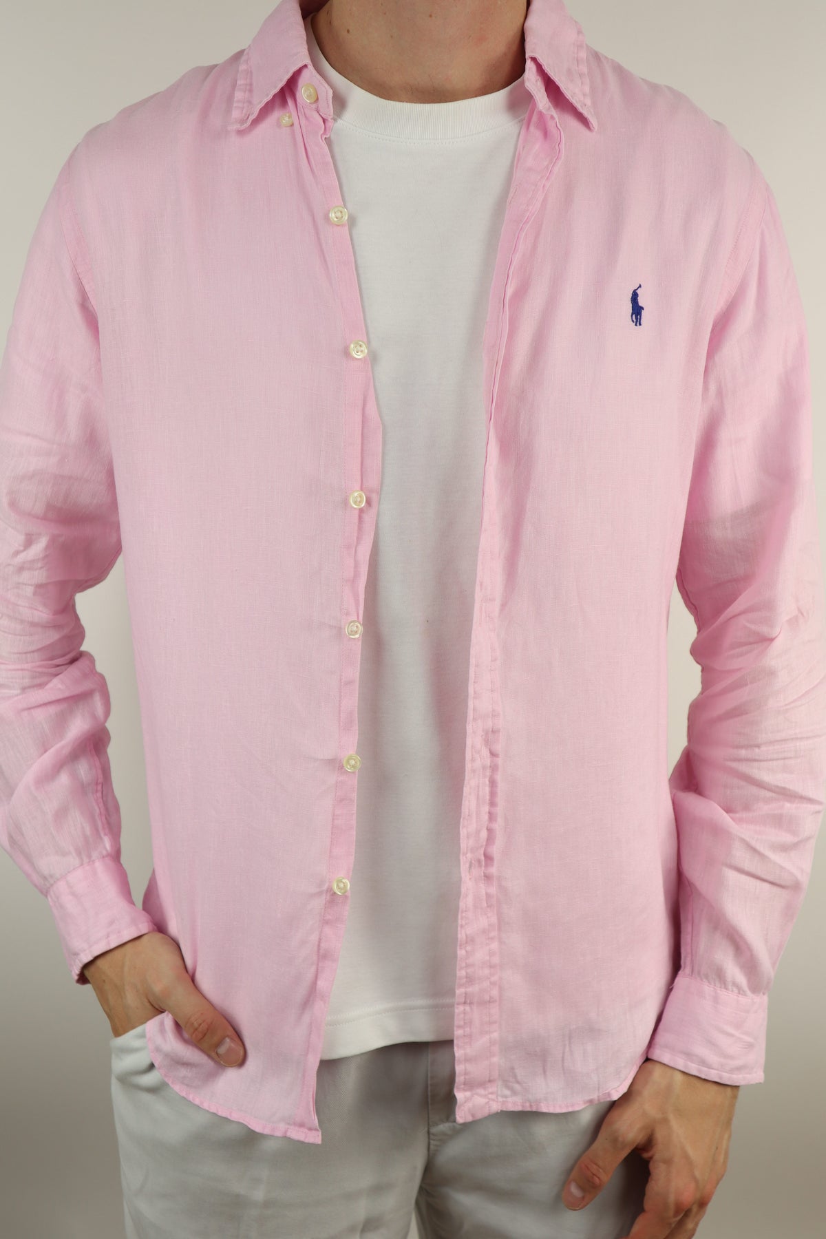 Ralph Lauren linnen overhemd - S