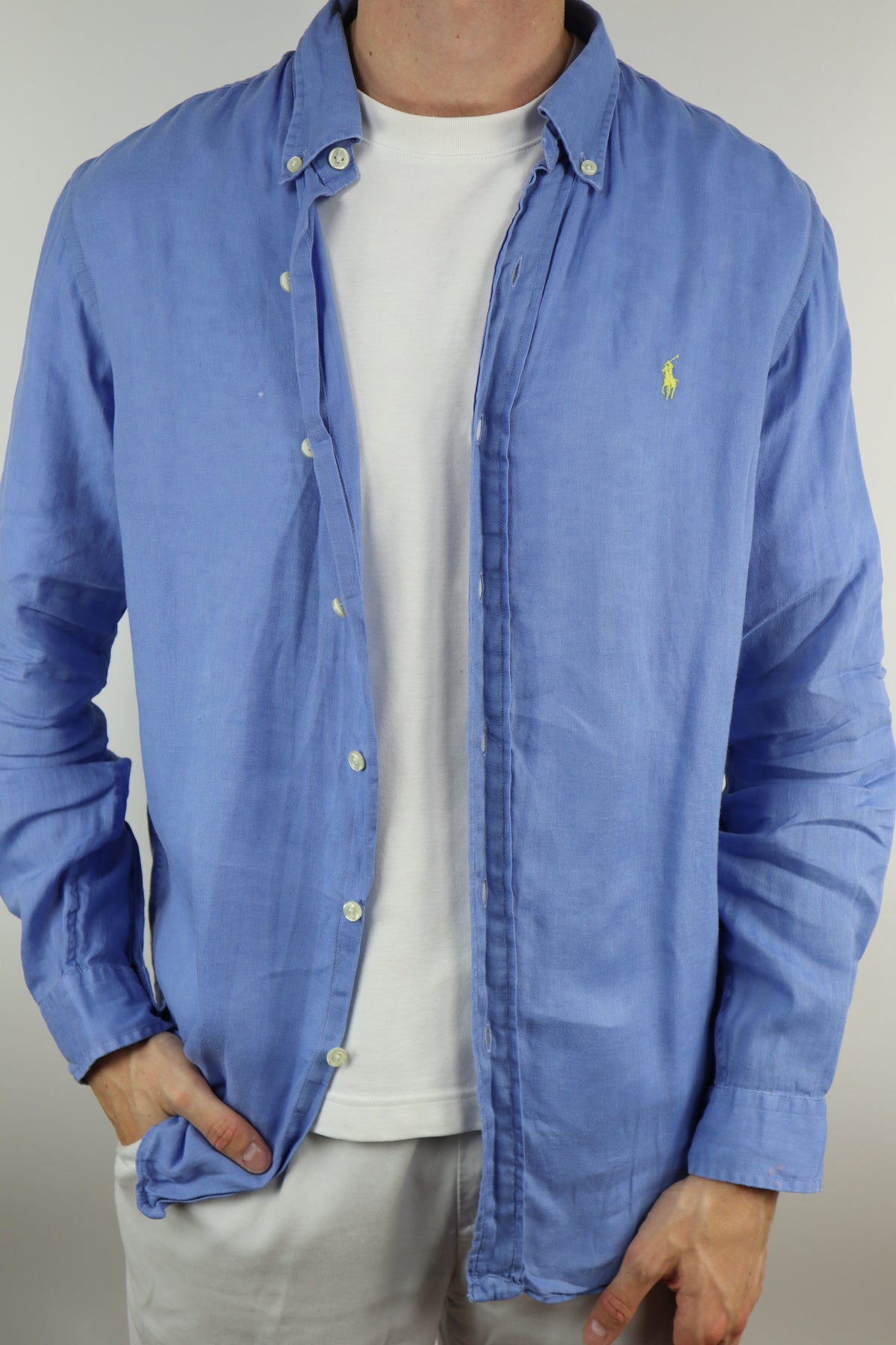 Ralph Lauren linnen overhemd - M