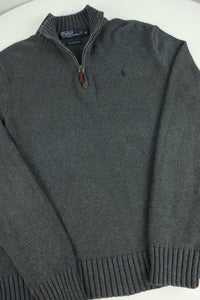 Ralph Lauren trui met kwart rits - S