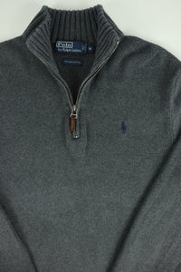 Ralph Lauren trui met kwart rits - S