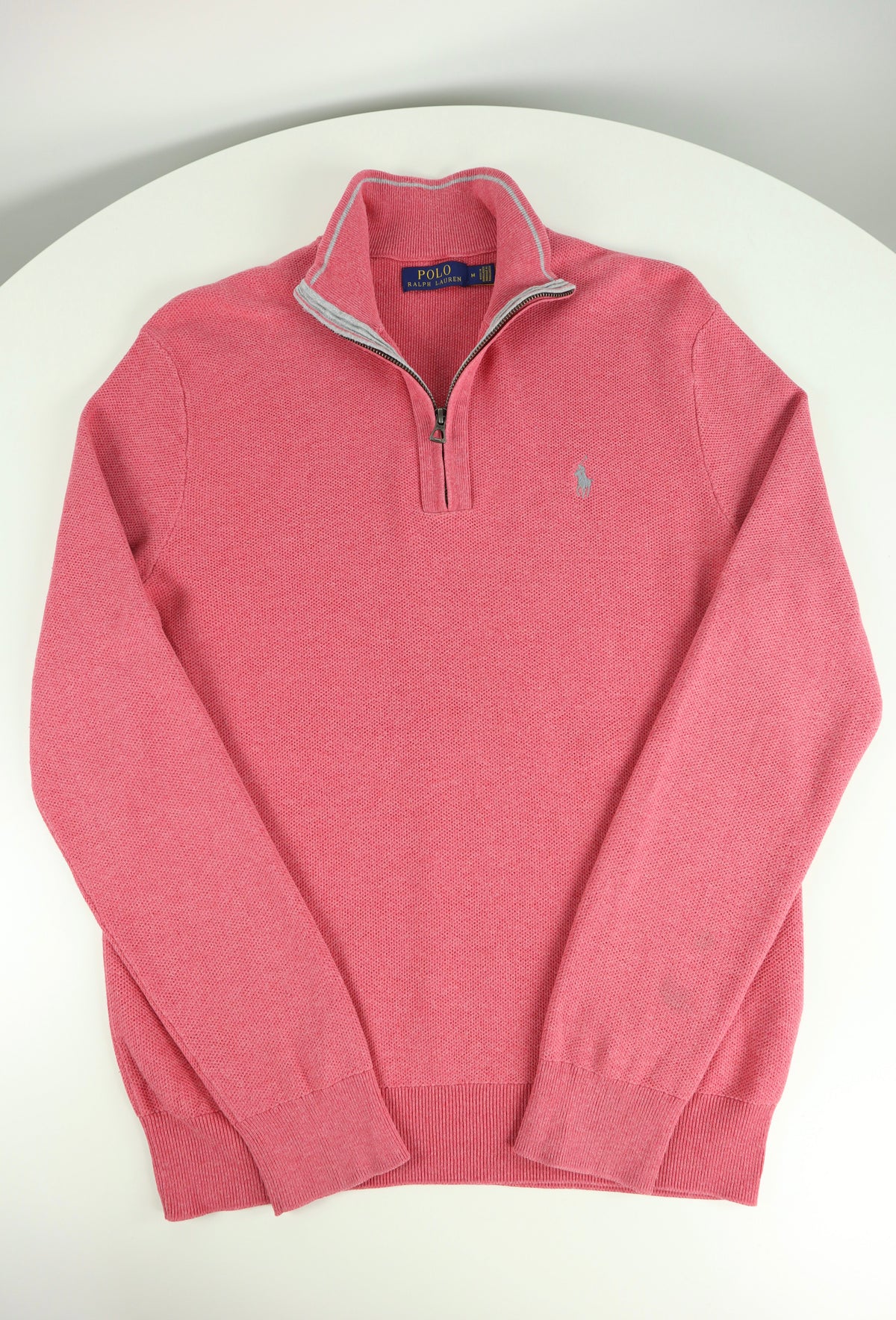 Ralph Lauren trui met kwart rits - M
