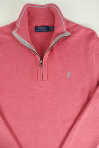 Ralph Lauren trui met kwart rits - M