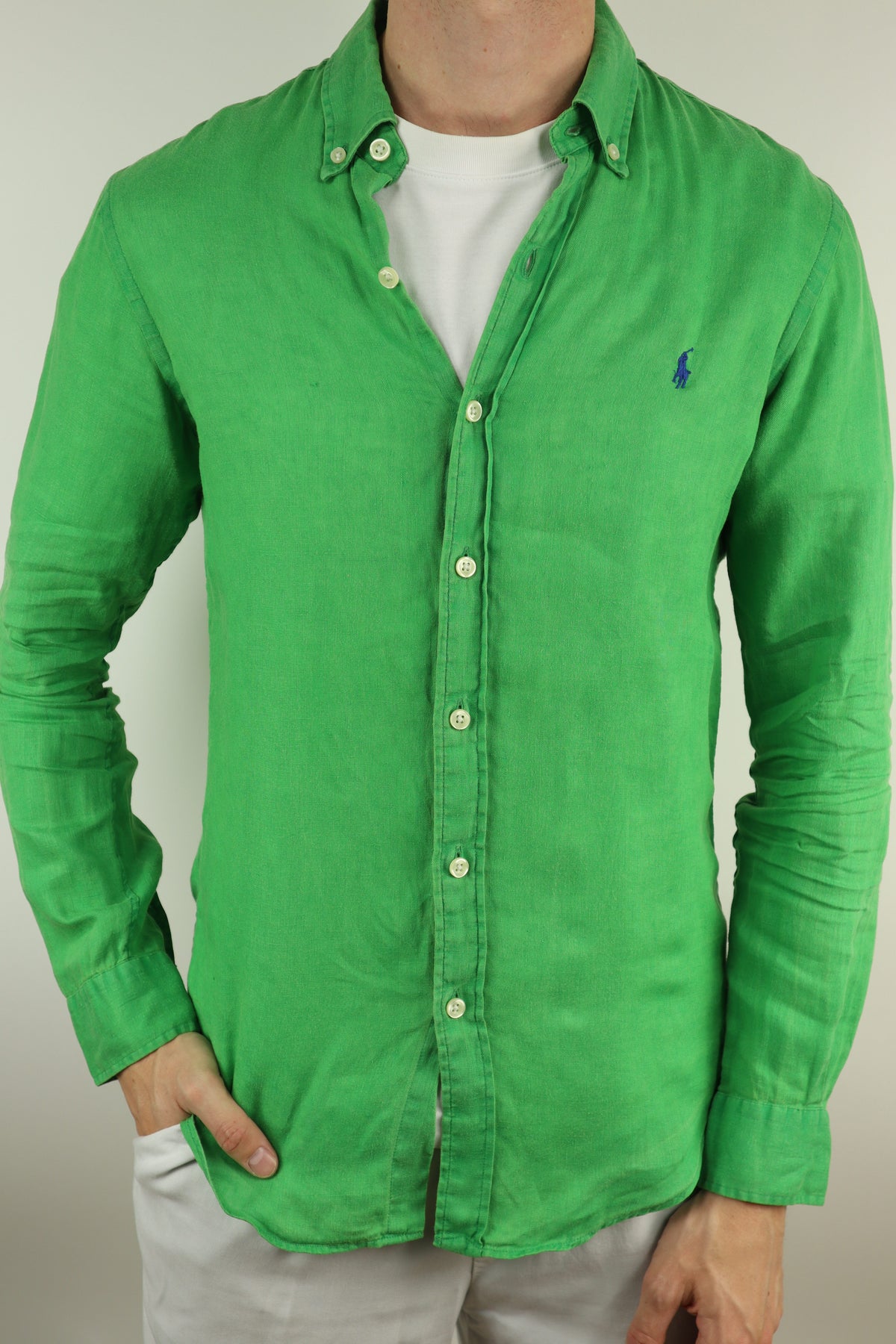 Ralph Lauren linnen overhemd - S