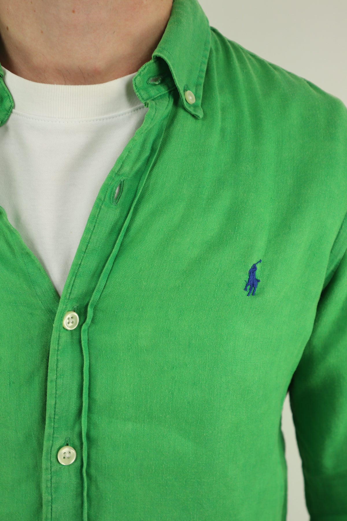 Ralph Lauren linnen overhemd - S