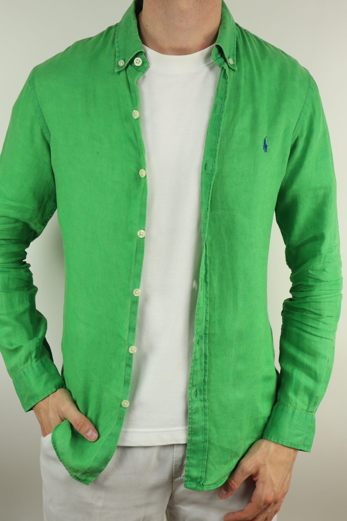 Ralph Lauren linnen overhemd - S