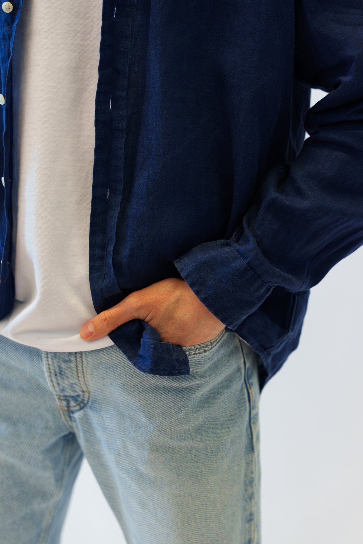 Ralph Lauren overhemd linnen - L
