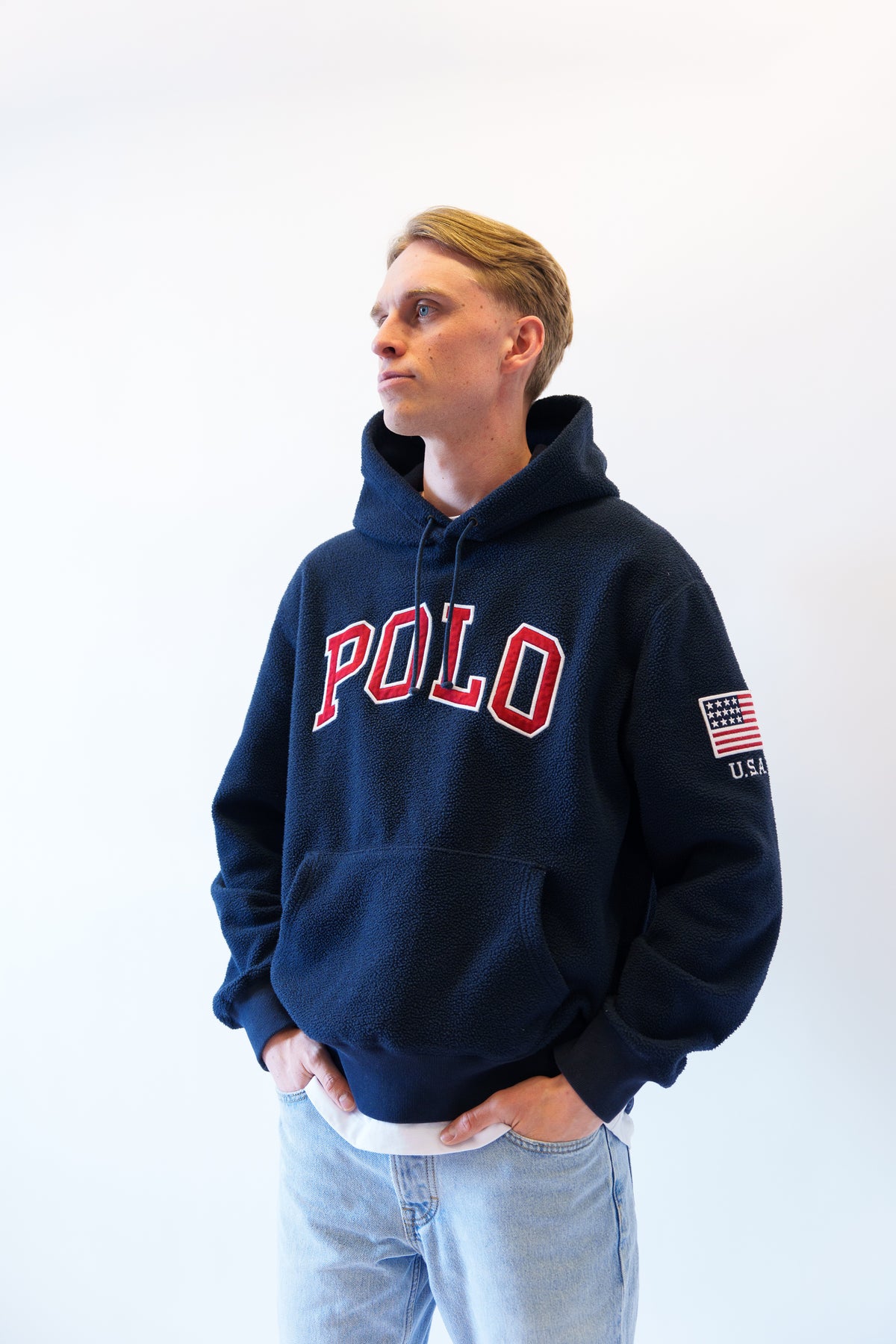 Ralph Lauren trui met capuchon - L
