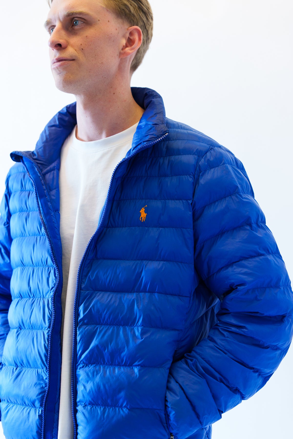 Ralph Lauren puffer jas - M