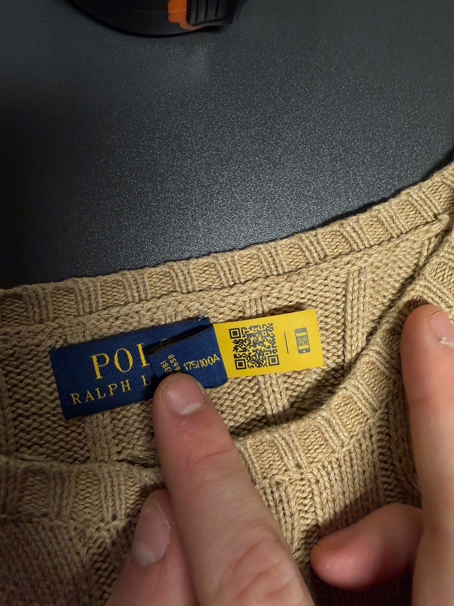 Ralph Lauren kabeltrui - XL vrouwen
