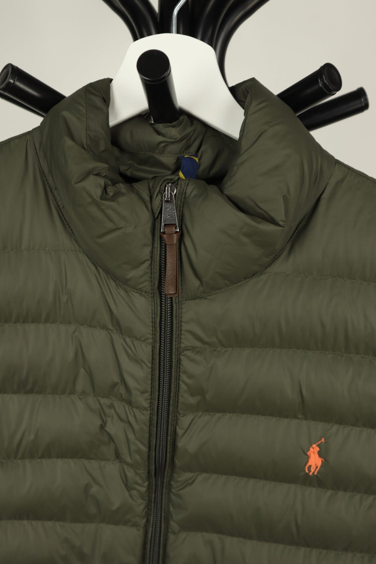 Ralph Lauren bodywarmer khaki maat L — originele foto 5