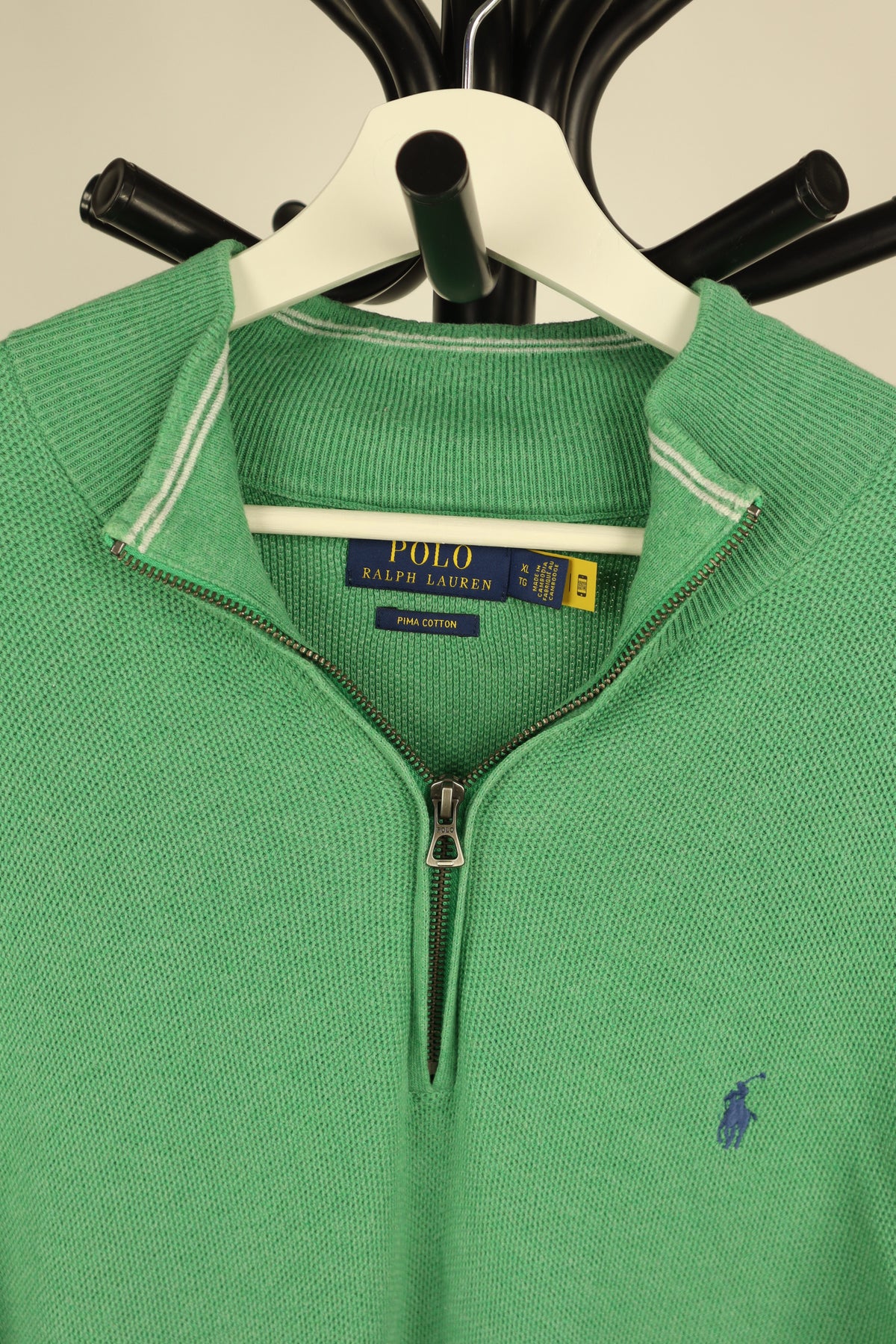 Ralph Lauren Quarter Zip - XL - eigen detailfoto 3