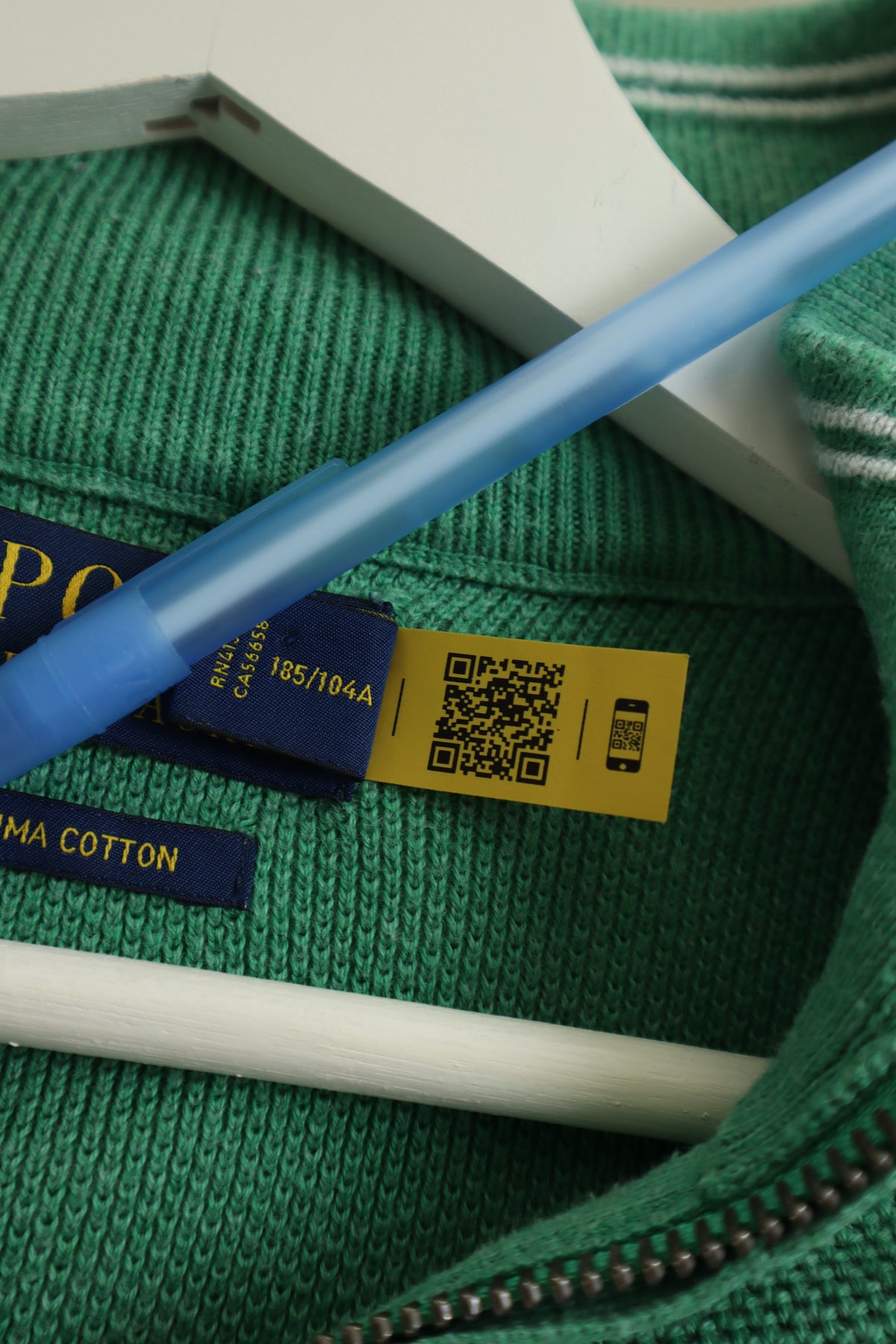 Ralph Lauren Quarter Zip - XL - eigen detailfoto 7