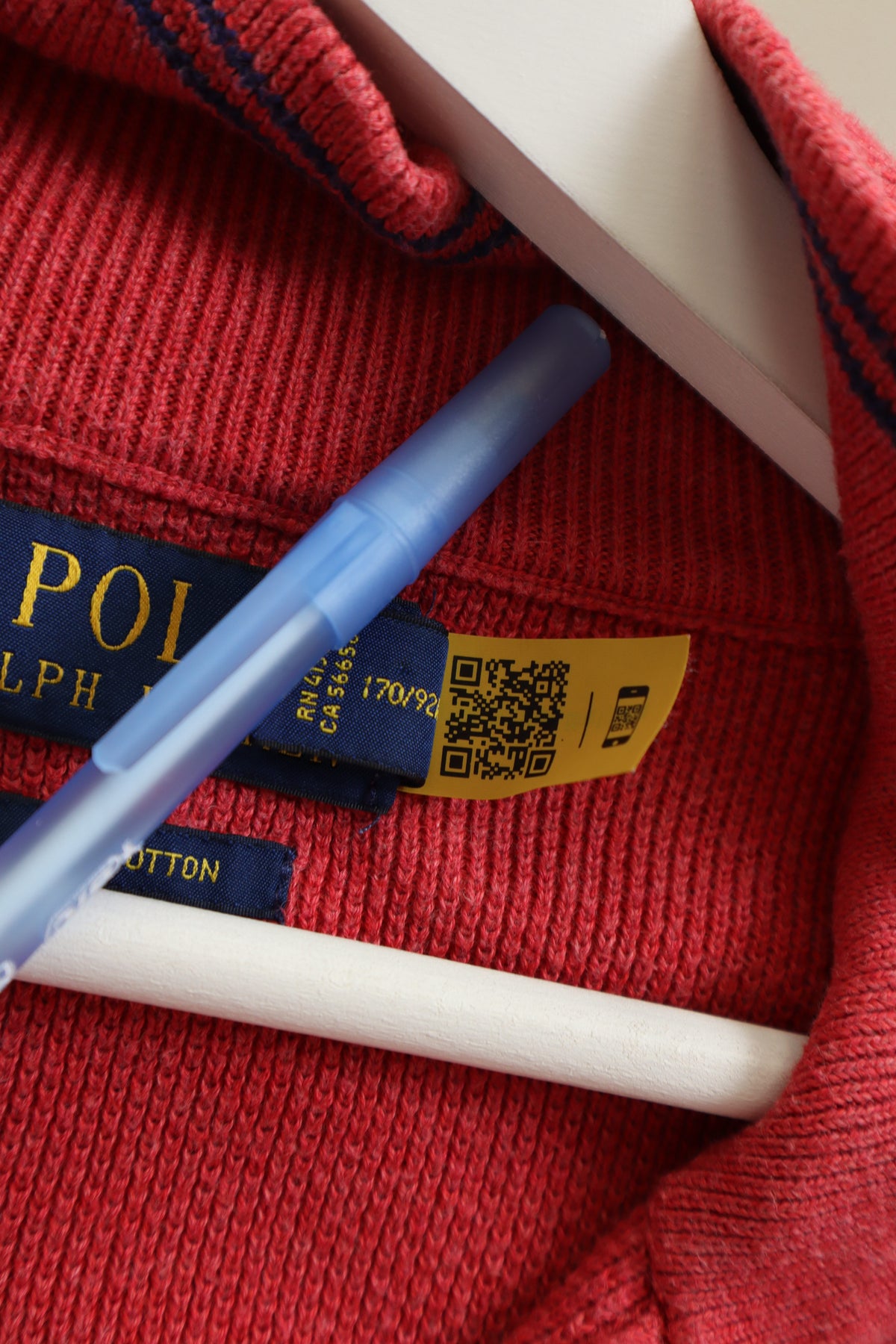 Ralph Lauren Quarter Zip - S - eigen detailfoto 9
